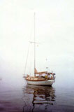 At  anchor in Maine, 2001