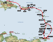 RV Route in 2004