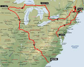 Cruising Route in 2004